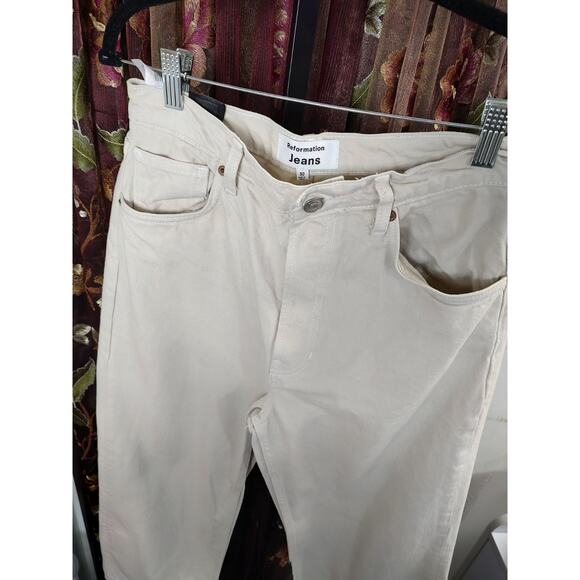 Reformation Wilder Denim High Rise Ankle Jeans Size 30 New $188 - Picture 8 of 13